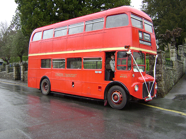 RM1872 at a wedding in Bovey Tracey