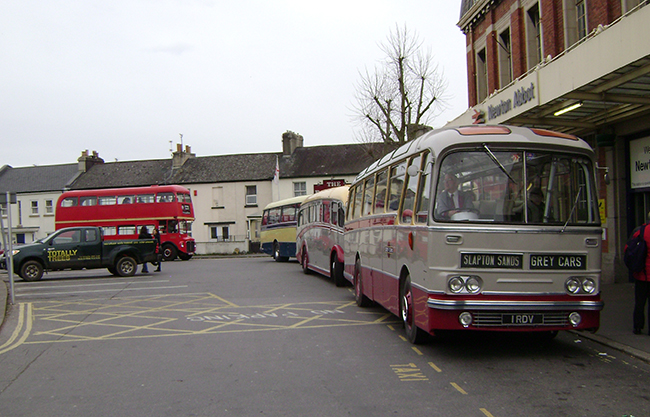 AEC Reliance Grey Cars No 1