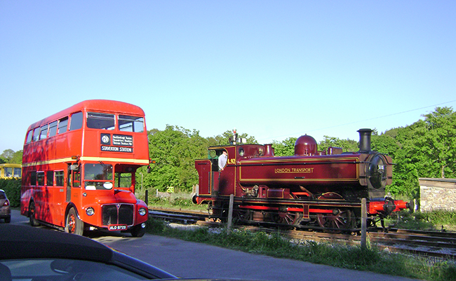 RM1872 and L.92 at Staverton